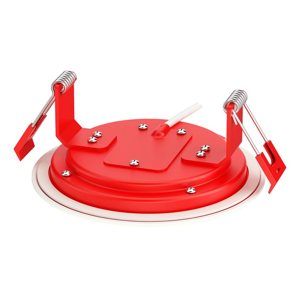 Maxim Lighting 67714WTWT White Slim Fire-flush Mount Image 3