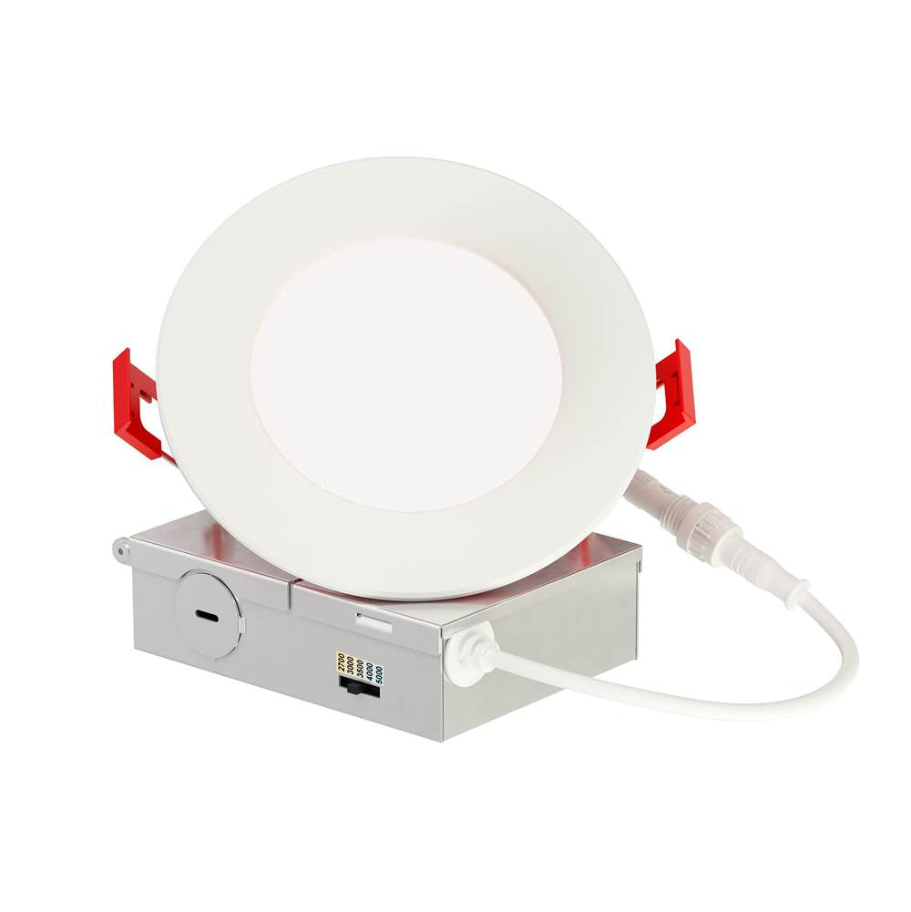 Maxim Lighting 67714WTWT White Slim Fire-flush Mount Image 2