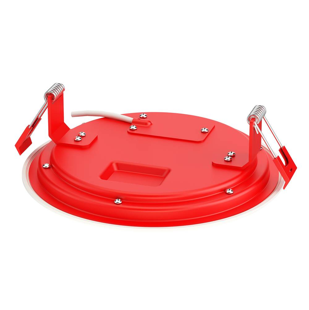 Maxim Lighting 67716WTWT White Slim Fire-flush Mount Image 3