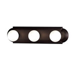 Maxim Lighting 7123OI Oil Rubbed Bronze Essentials 3-light Racetrack Bath Vanity Light Image 1