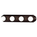 Maxim Lighting Essentials 4-light Racetrack Bath Vanity Light