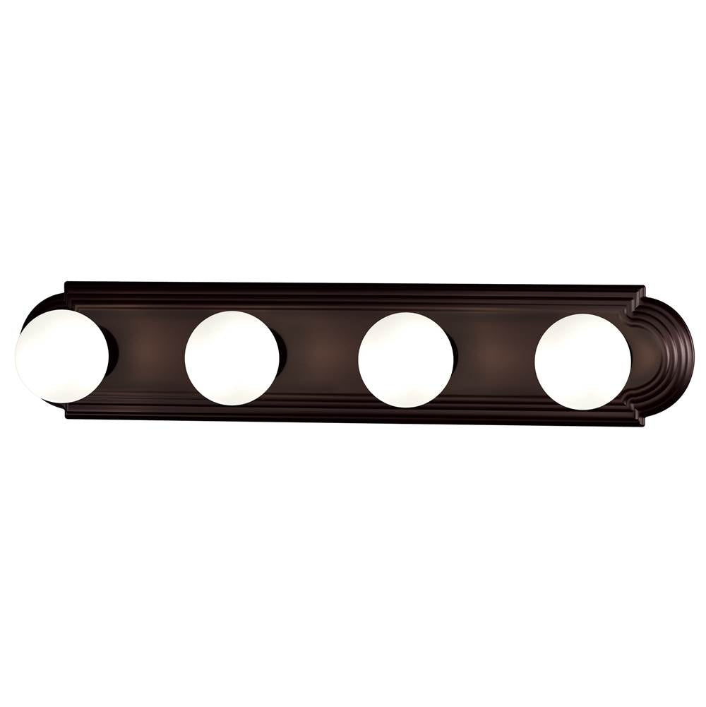 Maxim Lighting Essentials 4-light Racetrack Bath Vanity Light