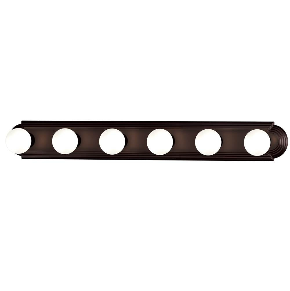 Maxim Lighting Essentials 6-light Racetrack Bath Vanity Light