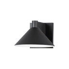 Maxim Lighting 86141BK Black Conoid Medium Led Outdoor Wall Sconce Image 1