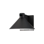 Maxim Lighting 86141BK/MSP Black Conoid Medium Led Outdoor Wall Sconce W/ Dusk-dawn Image 1