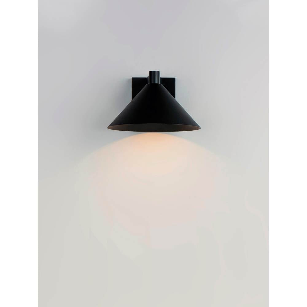 Maxim Lighting 86141BK Black Conoid Medium Led Outdoor Wall Sconce Image 3