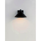 Maxim Lighting 86143BK Black Conoid Large Led Outdoor Wall Sconce Image 3