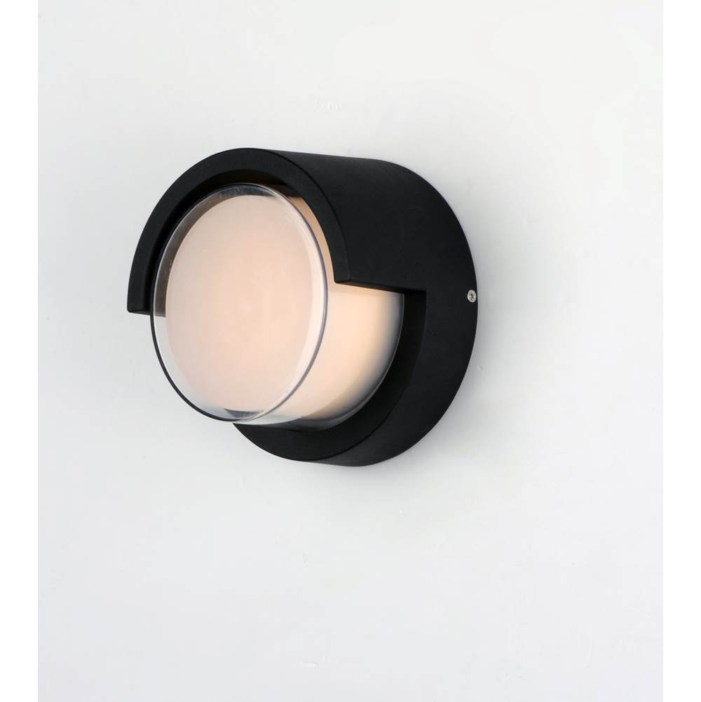 Maxim Lighting 86162BK Black Eyebrow Led Outdoor Wall Sconce Image 3