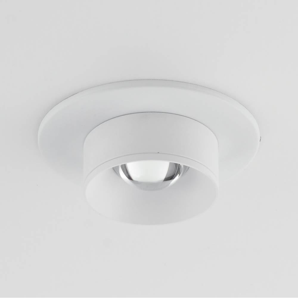 Maxim Lighting 86210WT White Caldera 120-277v Led Flush Mount Image 2
