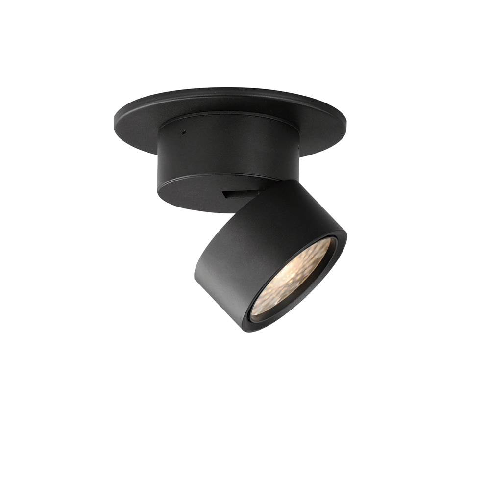 Maxim Lighting 86240BK Black Swinger Mini Adjustable Led Flush Mount Image 1