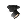 Maxim Lighting 86240BK Black Swinger Mini Adjustable Led Flush Mount Image 1