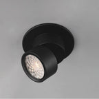 Maxim Lighting 86240BK Black Swinger Mini Adjustable Led Flush Mount Image 3