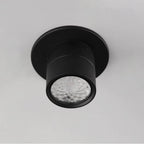Maxim Lighting 86240BK Black Swinger Mini Adjustable Led Flush Mount Image 2
