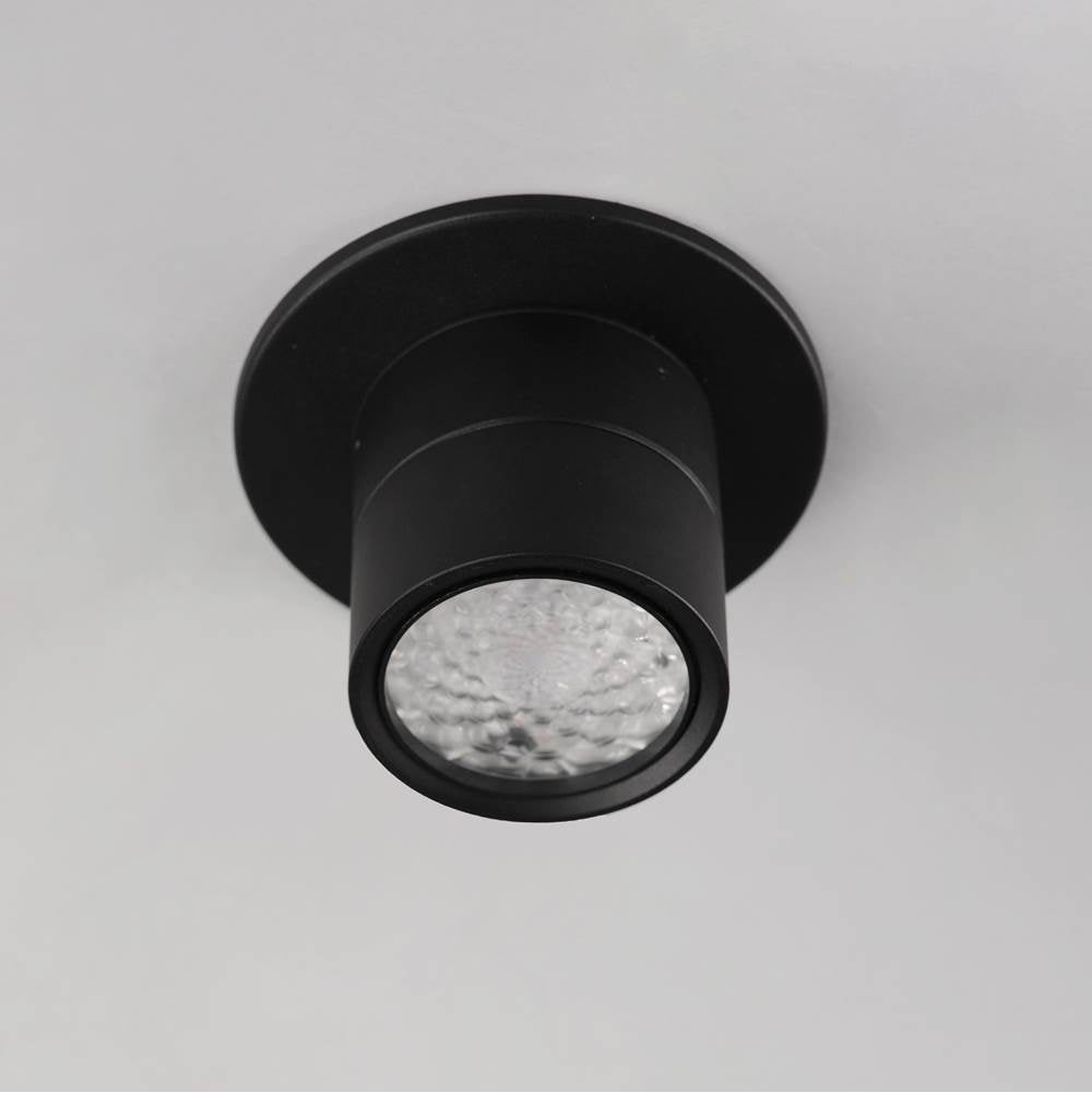 Maxim Lighting 86240BK Black Swinger Mini Adjustable Led Flush Mount Image 2
