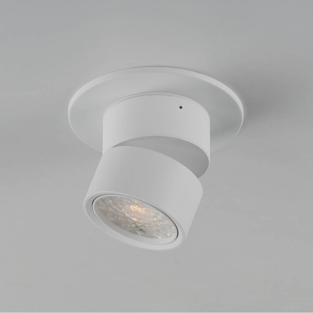Maxim Lighting 86240WT White Swinger Mini Adjustable Led Flush Mount Image 3