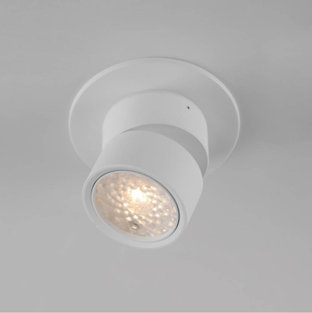 Maxim Lighting 86240WT White Swinger Mini Adjustable Led Flush Mount Image 2