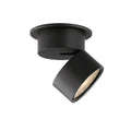 Maxim Lighting 86242BK Black Swinger 5.25'' Adjustable Led Flush Mount Image 1