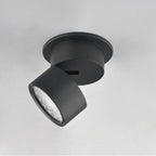 Maxim Lighting 86242BK Black Swinger 5.25'' Adjustable Led Flush Mount Image 3