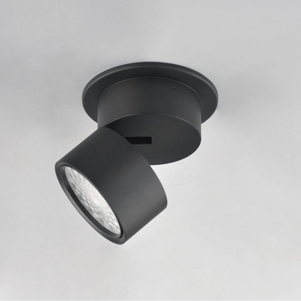 Maxim Lighting 86242BK Black Swinger 5.25'' Adjustable Led Flush Mount Image 3