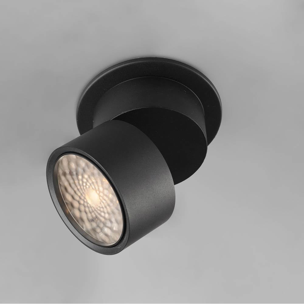 Maxim Lighting 86242BK Black Swinger 5.25'' Adjustable Led Flush Mount Image 2