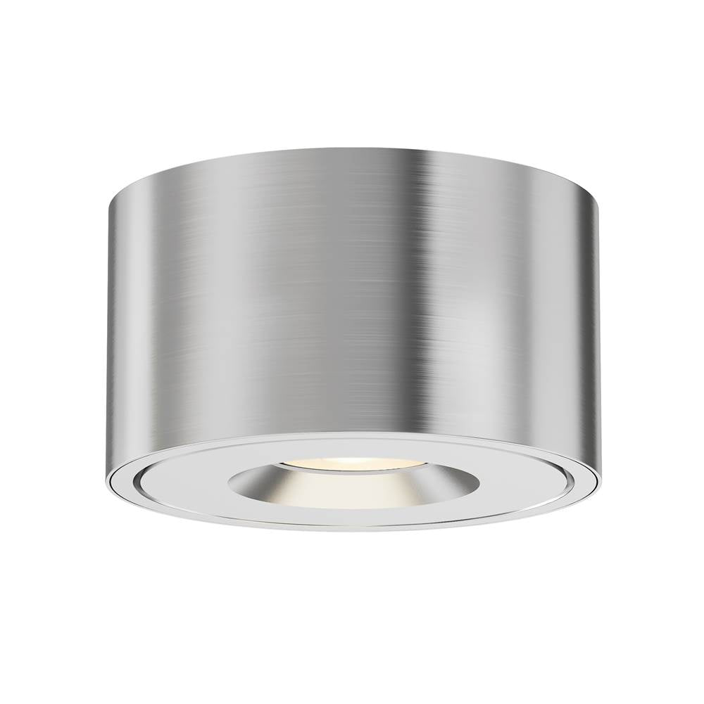 Maxim Lighting 86250AL Brushed Aluminum Fulcrum Led Flush Mount W Gimbal Image 1