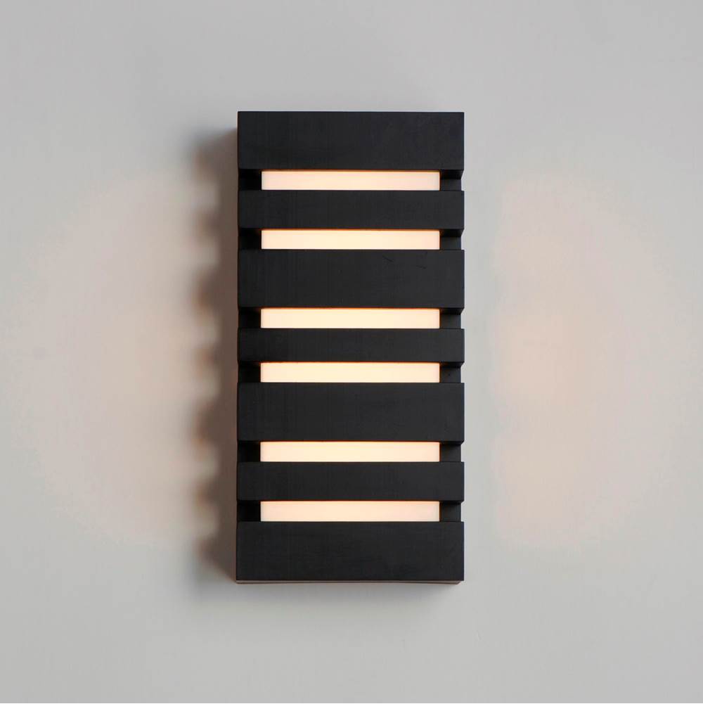 Maxim Lighting 86262BK Black Keyes 14'' Led Outdoor Wall Sconce Image 3