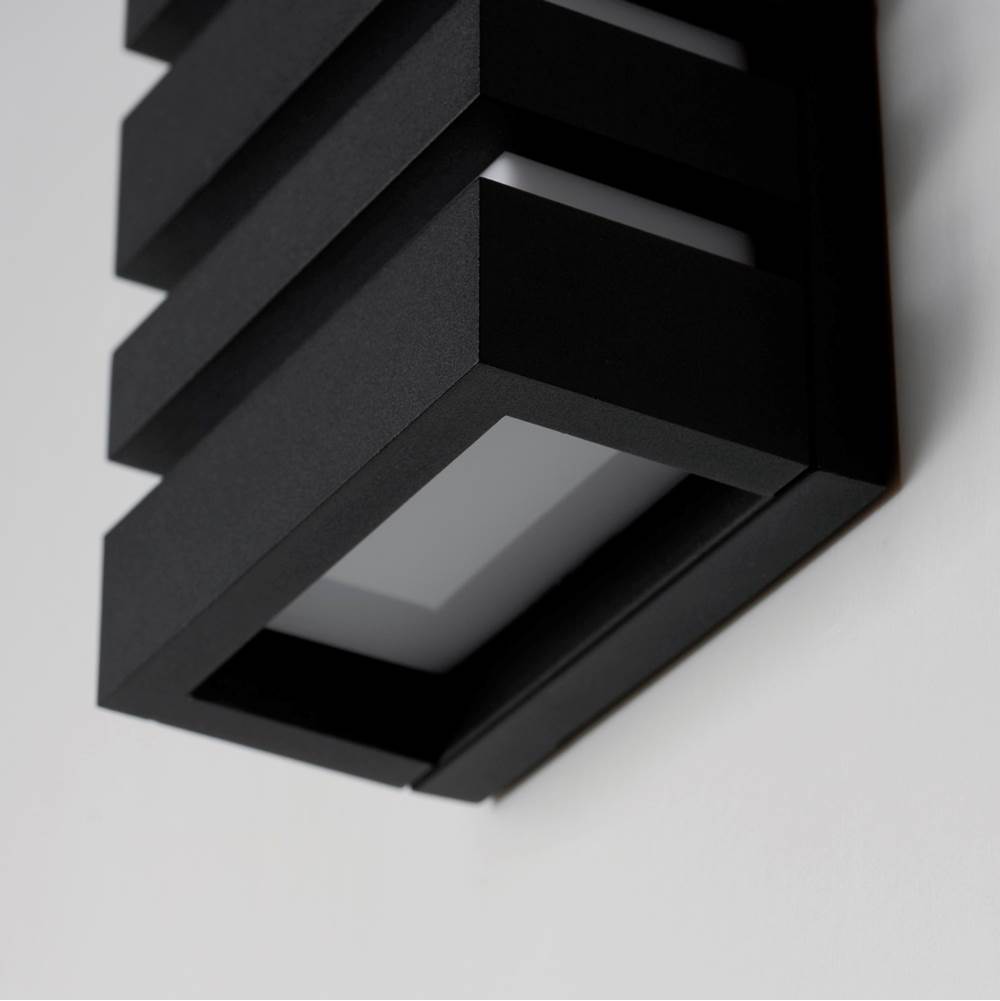 Maxim Lighting 86262BK Black Keyes 14'' Led Outdoor Wall Sconce Image 2