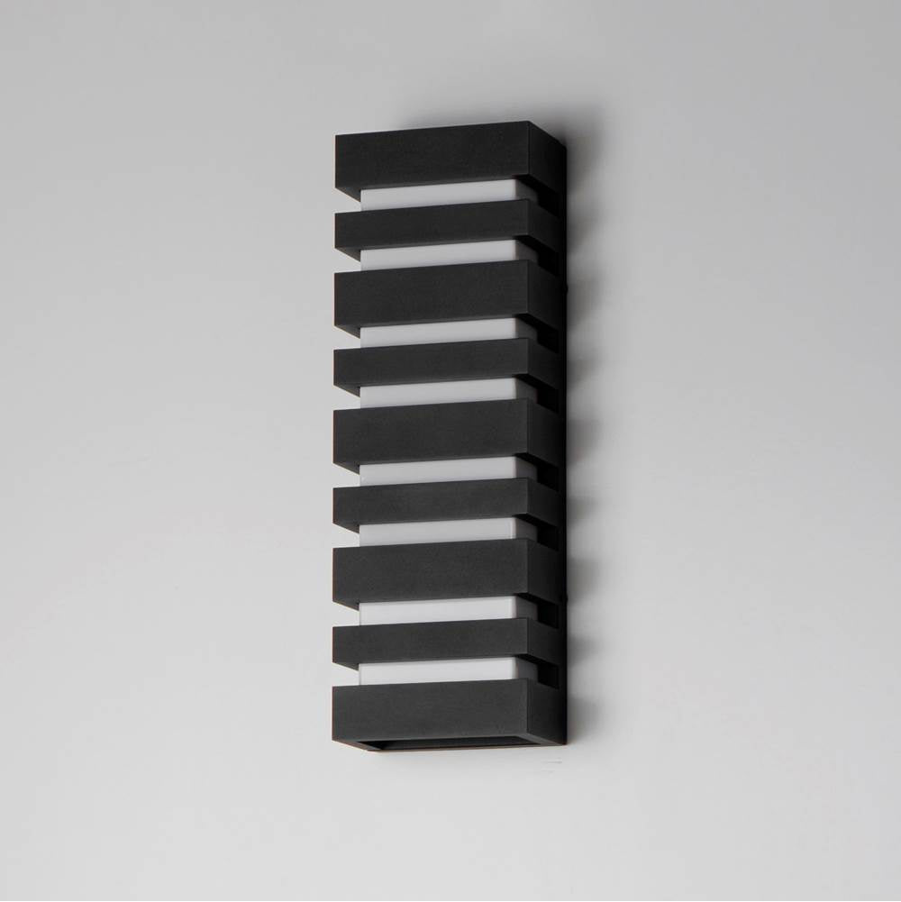 Maxim Lighting 86264BK Black Keyes 20'' Led Outdoor Wall Sconce Image 2