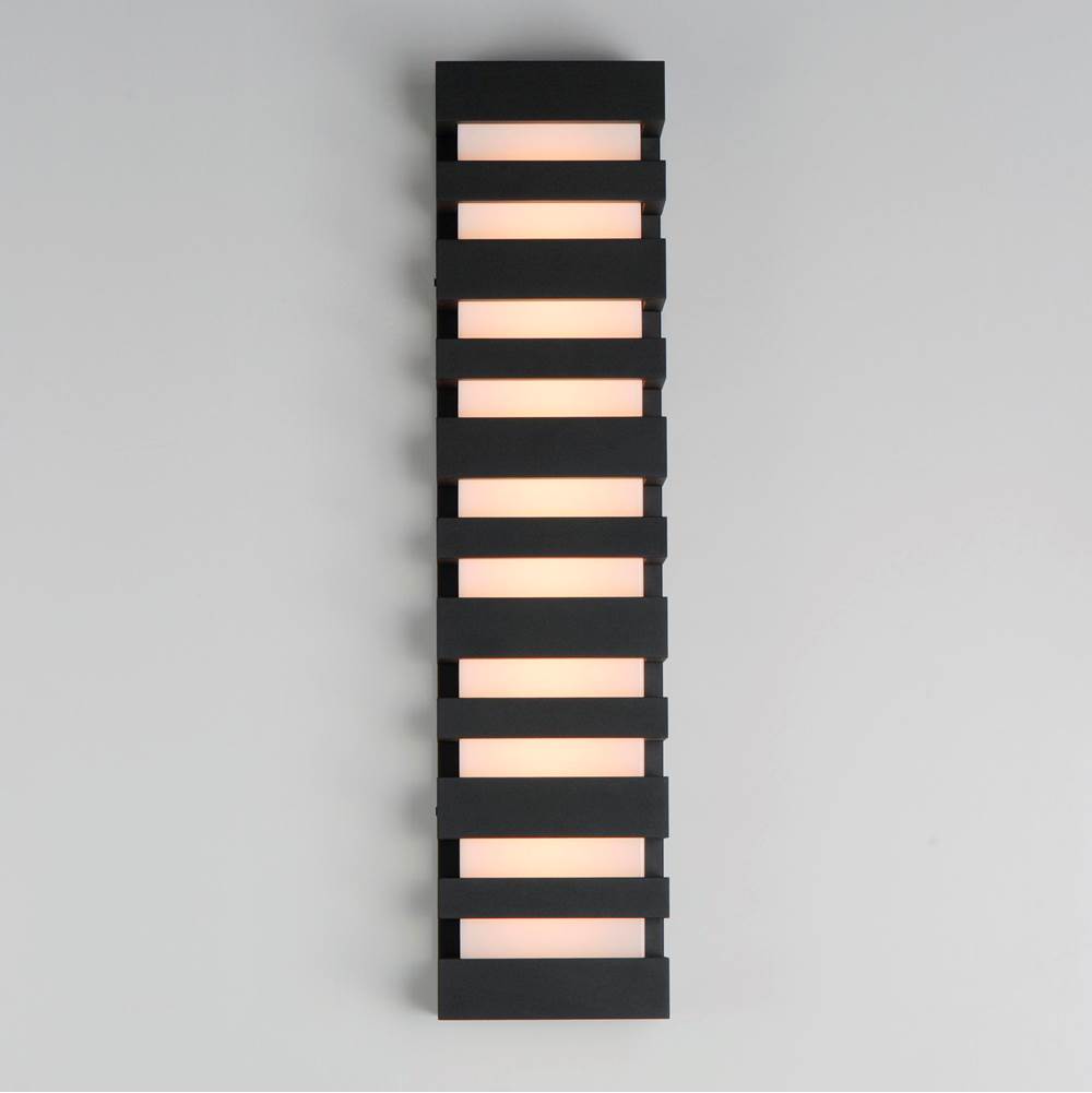 Maxim Lighting 86266BK Black Keyes 28'' Led Outdoor Wall Sconce Image 3