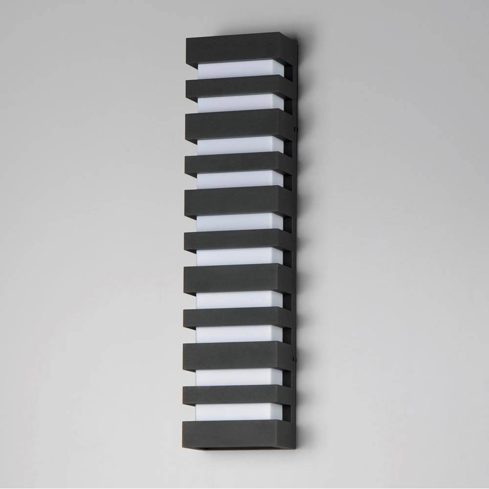Maxim Lighting 86266BK Black Keyes 28'' Led Outdoor Wall Sconce Image 2