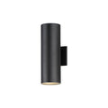 Maxim Lighting 86403BK Black Outpost 2-light 15''h Led Outdoor Wall Sconce Image 1