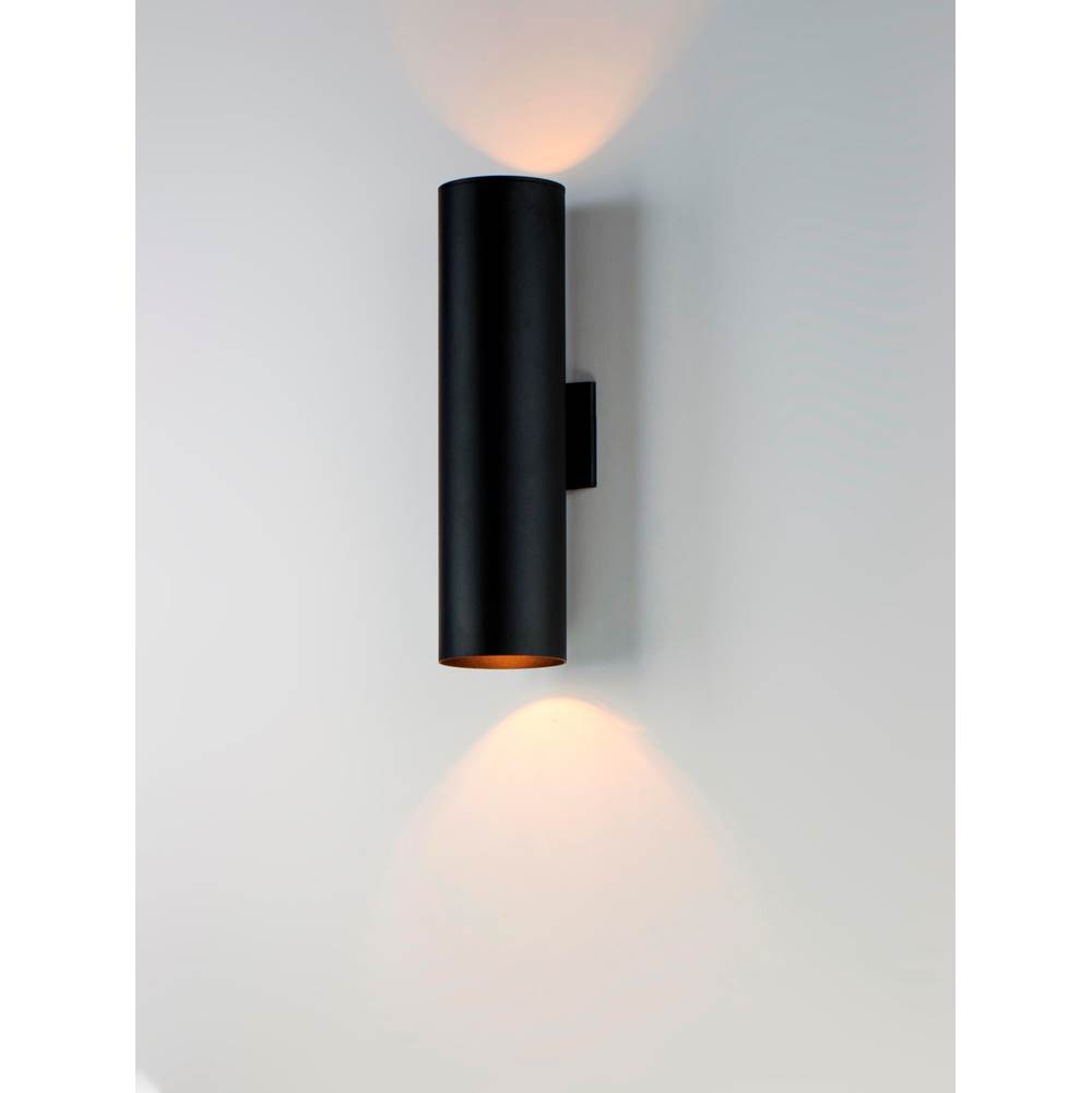 Maxim Lighting 86405BK Black Outpost 2-light 22''h Led Outdoor Wall Sconce Image 3