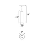 Maxim Lighting Calibro 7.5'' Led Outdoor Pendant