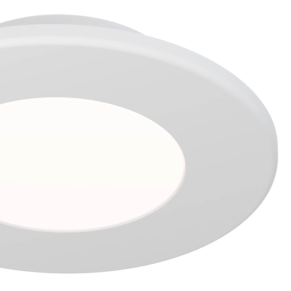 Maxim Lighting 87653WTWT White Snug 4'' Led Recessed Downlight 3000k Image 3