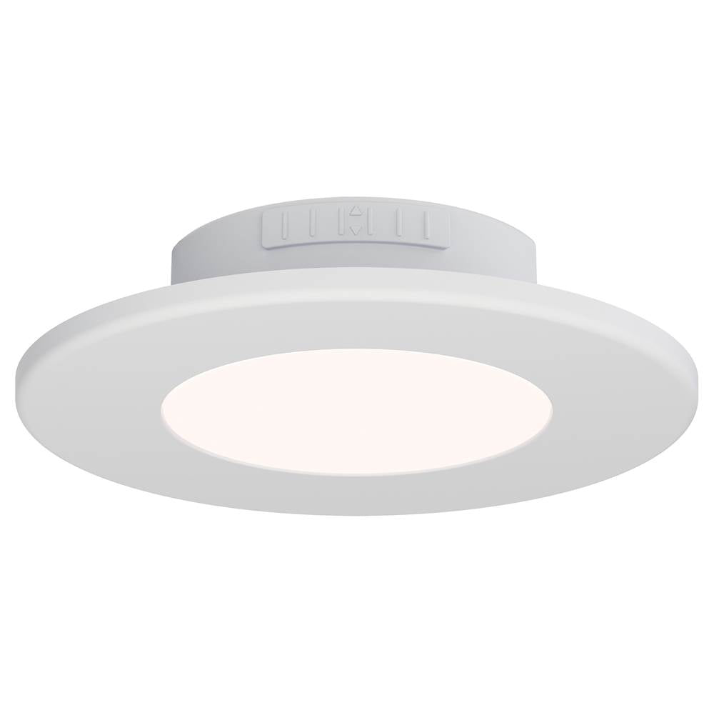 Maxim Lighting 87655WTWT White Snug 4'' Led Recessed Downlight Cct Select Image 1
