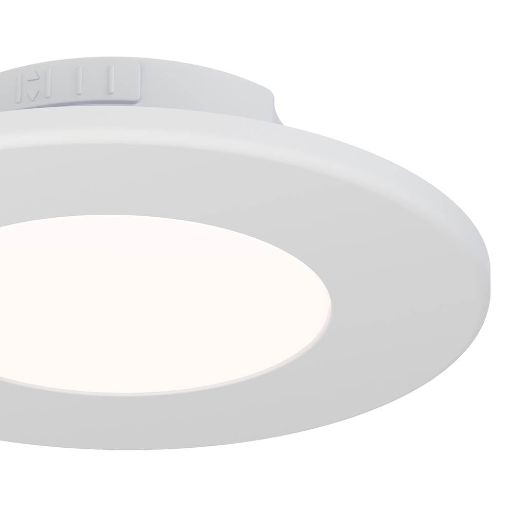 Maxim Lighting 87655WTWT White Snug 4'' Led Recessed Downlight Cct Select Image 3