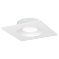 Maxim Lighting 87674WT White Crisp 4'' Led Recessed Downlight 3000k - Square Image 1