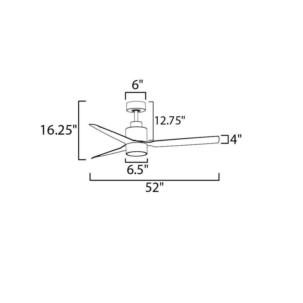 Maxim Lighting 88717SN Satin Nickel Falcon - Wet-indoor Ceiling Fan Image 2