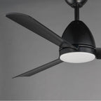 Maxim Lighting 88723BK Black Seaborne 52'' Marine Grade Fan W Led Light Kit Image 3