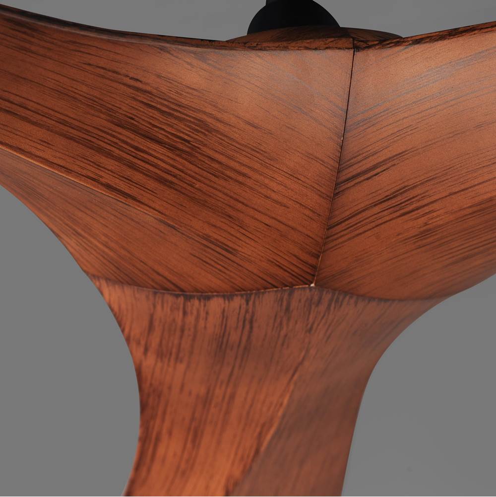 Maxim Lighting 88754BKWN Black,Walnut Keanu-outdoor Ceiling Fan Image 3
