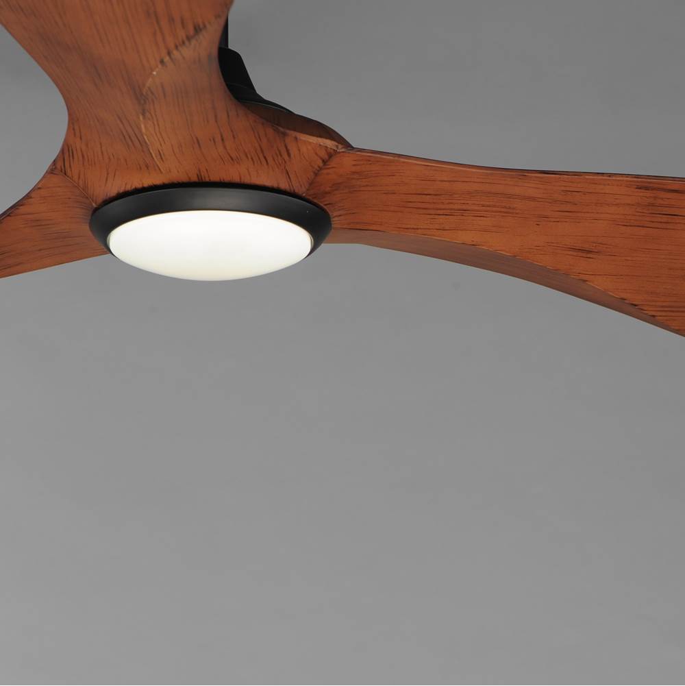 Maxim Lighting 88755WTBKWN Black,Walnut Keanu-outdoor Ceiling Fan Image 4