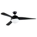 Maxim Lighting Cupola 52'' Black Fan 2-light Led