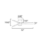 Maxim Lighting 88803SN Satin Nickel Tanker-indoor Ceiling Fan Image 2