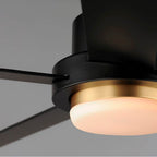 Maxim Lighting 88826BKGLD Black,Gold Daisy 60'' 5-blade Fan W Led Light Kit Image 4