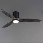 Maxim Lighting Woodwind 52'' Solid Wood Blade Hugger Fan W Led