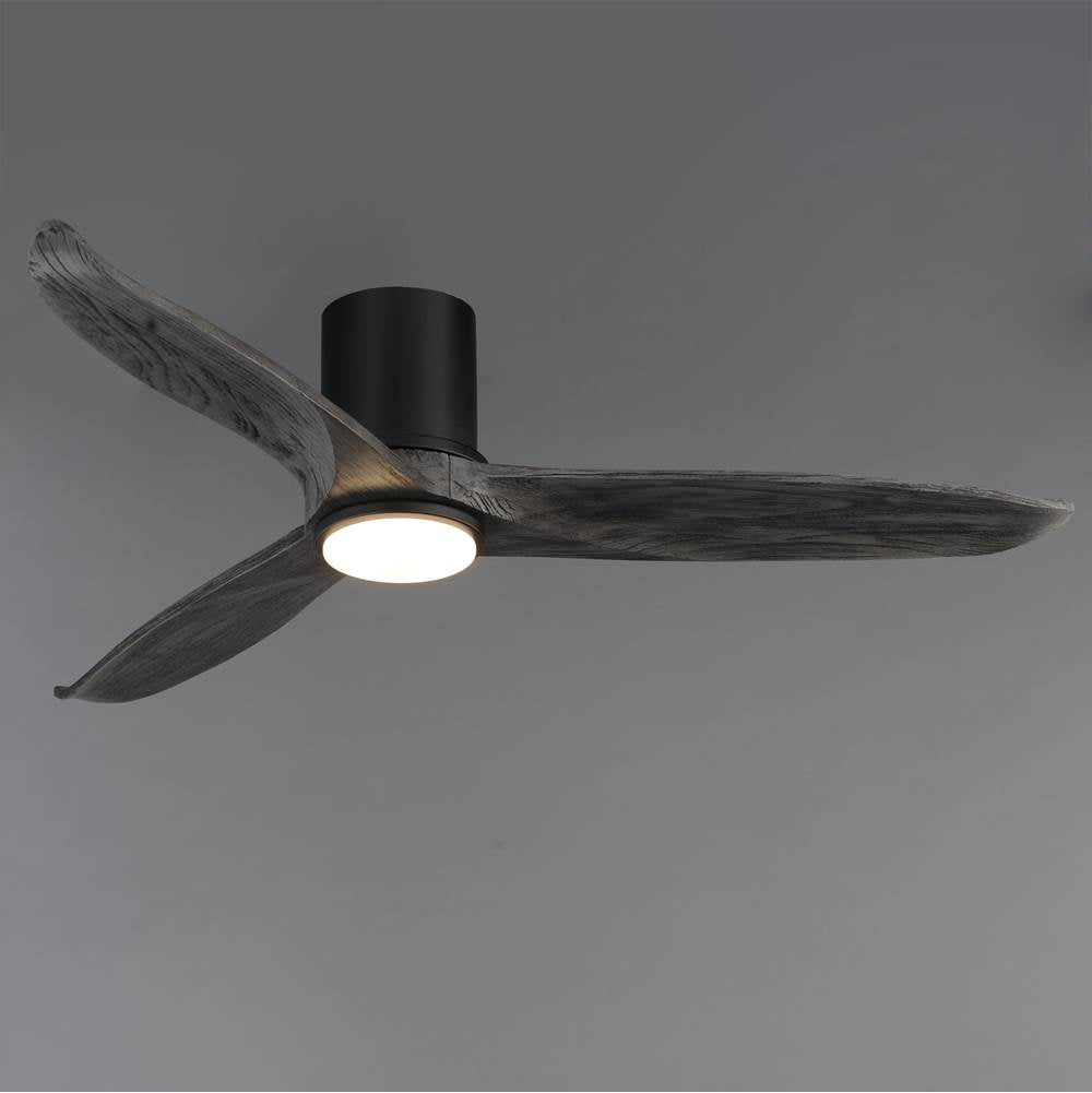 Maxim Lighting Woodwind 52'' Solid Wood Blade Hugger Fan W Led
