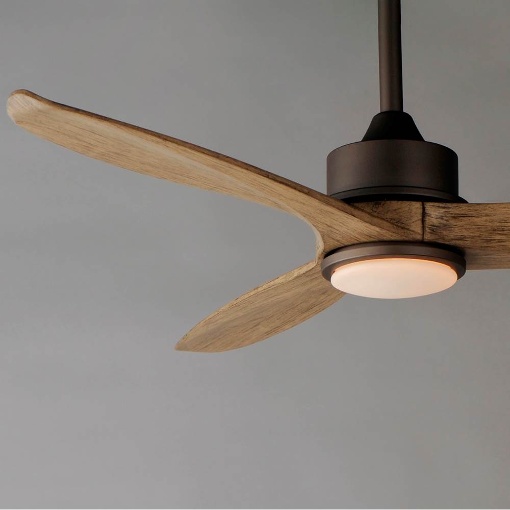 Maxim Lighting 88831CHL Charcoal Bronze Woodwind 52'' Solid Wood Blade Fan W Led Light Kit Image 4