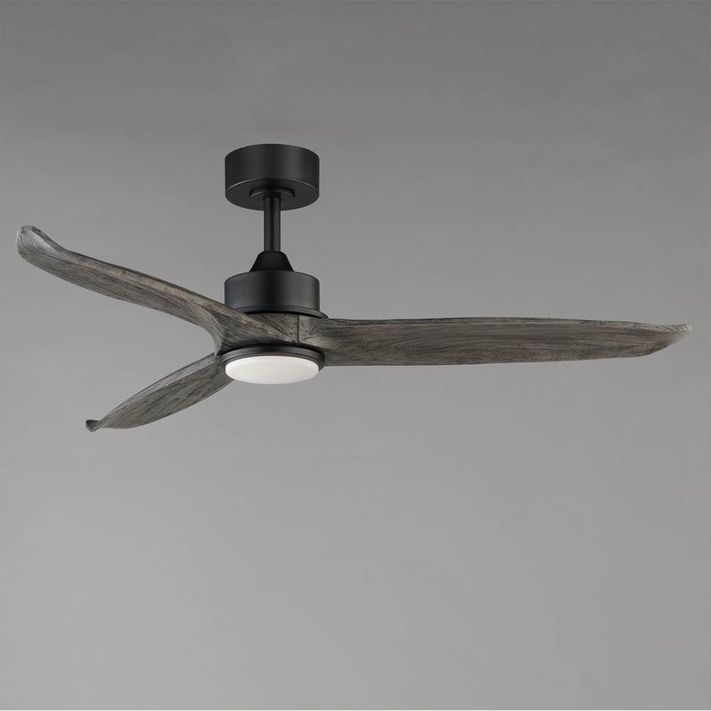 Maxim Lighting Woodwind 52'' Solid Wood Blade Fan W Led Light Kit