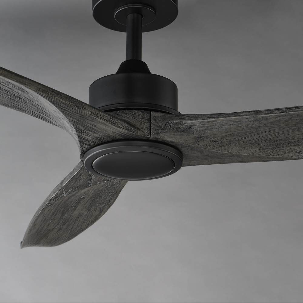 Maxim Lighting 88831WTBKGWD Black Woodwind 52'' Solid Wood Blade Fan W Led Light Kit Image 2