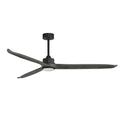 Maxim Lighting 88833WTBKGWD Black Woodwind 72'' Solid Wood Blade Fan W Led Image 1